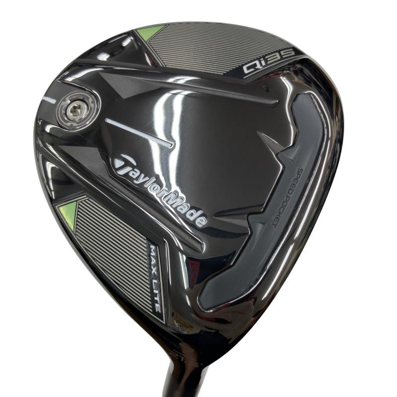 【中古】 仕立て屋お手伝いさん Qi35 MAX LITE 7W レディース フェアウェイウッド FW ELDIO TM40(Qi35 FW) (フレックスA) レディース お上さん用 右利き 右用 B価値づける ゴルフ野球クラブ