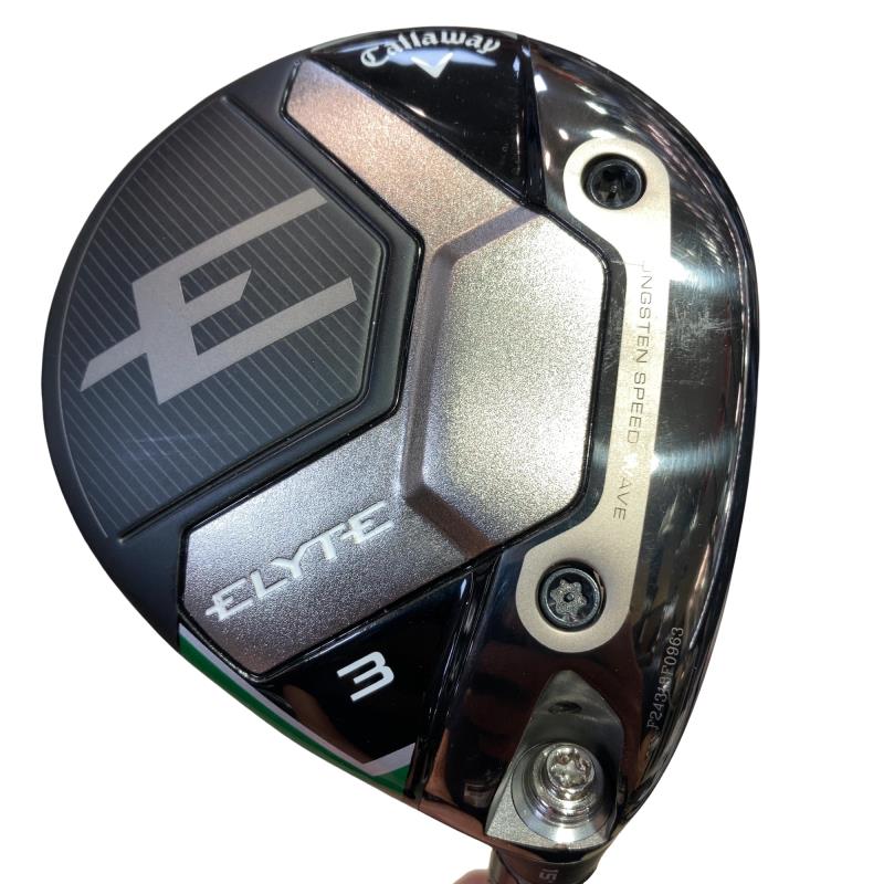 【中古】 キャロウェイ ELYTE  3W フェアウェイウッド FW VENTUS GREEN 50 for CW(ELYTE FW) (フレックスSR) メンズ 成人男性用 右利き 右用 C価値づける ゴルフ野球クラブ