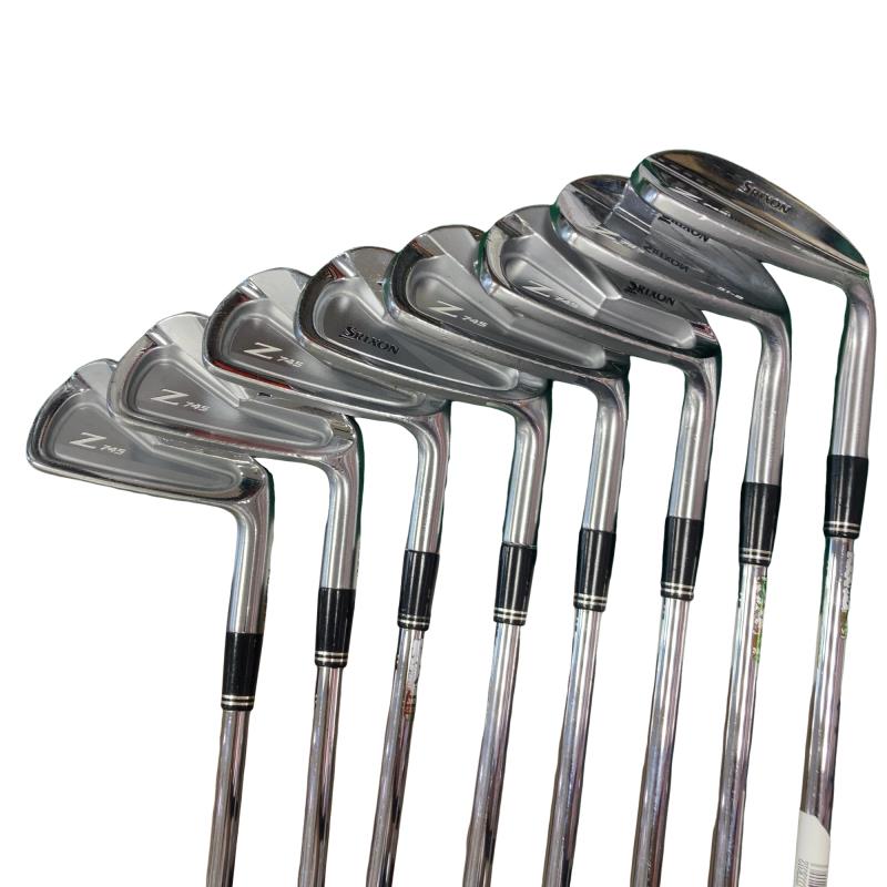【中古】 ダンロップ SRIXON Z745  8S アイアン書き割り IR Dynamic Gold D.S.T (フレックスS) メンズ 成人男性用 右利き 右用 C位置づける ゴルフ野球クラブ