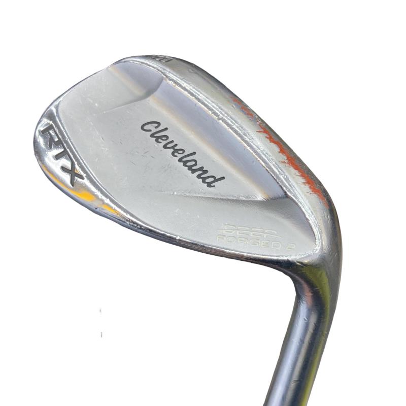 【中古】 クリーブランド Cleveland RTX DEEP FORGED 2 58°/12° ウェッジ WG KBS TOUR LITE (フレックスS) メンズ 男性用 右利き 右用 Dランク ゴルフクラブ