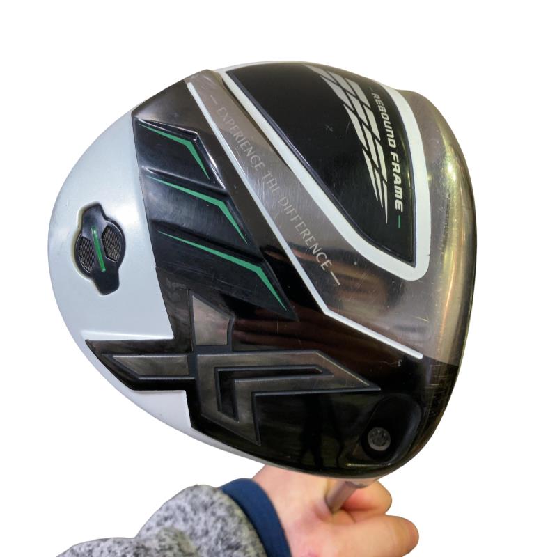 【中古】 ダンロップ XXIO(2022) eks 白いこと 10.5° １番ウッド DR Miyazaki AX-2(DR) (フレックスSR) メンズ 成人男性用 右利き 右用 D位置付ける ゴルフ野球クラブ クラブ-ドライバー