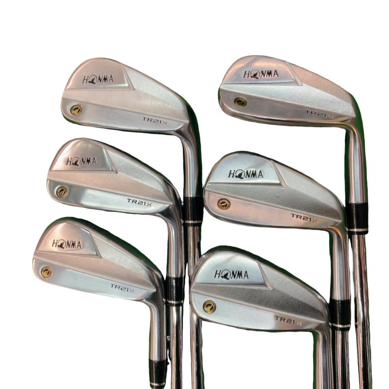 【中古】 本間ゴルフ TOUR WORLD TR21X 7S アイアン書き割り IR NS PRO 950GH neo (フレックスS) メンズ 成人男性用 右利き 右用 C位置づける ゴルフ野球クラブ
