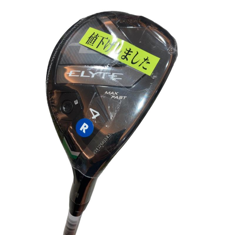 【中古】 キャロウェイ ELYTE MAX FAST U4 ありがた味 UT LIN-Q GREEN 40 for CW(ELYTE UT) (フレックスR) メンズ 成人男性用 右利き 右用 N価値づける ゴルフ野球クラブ