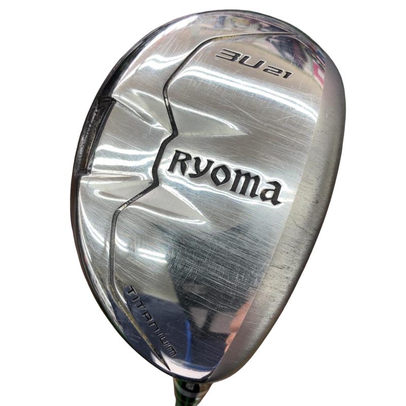 【中古】 リョーマゴルフ Ryoma ありがた味 しろがね色 3U ありがた味 UT Tour AD RYOMA U (フレックスR) メンズ 成人男性用 右利き 右用 C位置づける ゴルフ野球クラブ