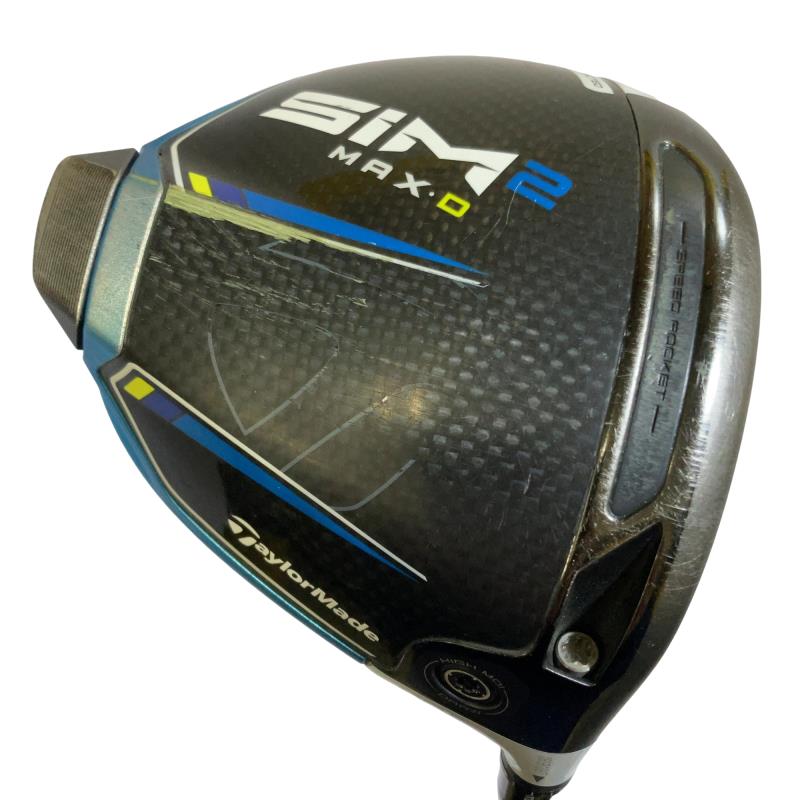 【中古】 テーラーメイド SIM2 MAX-D 10.5° ドライバー DR TENSEI BLUE TM50(SIM2 DR) (フレックスS) メンズ 男性用 右利き 右用 Cランク ゴルフクラブ