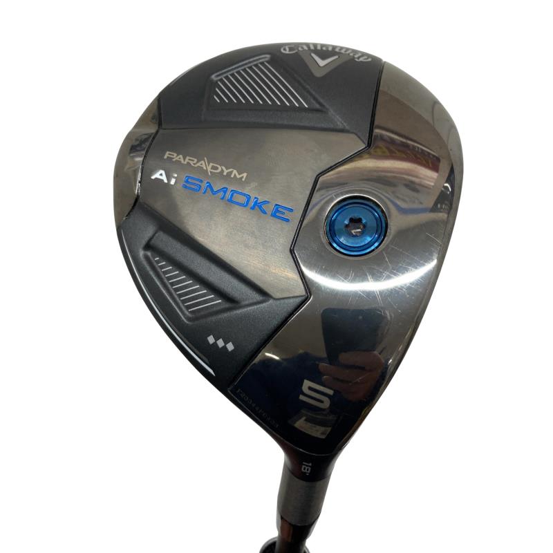 【中古】 キャロウェイ PARADYM Ai SMOKE ◆◆◆ 5W フェアウェイウッド FW SPEEDER NX BLACK 60 (フレックスS) メンズ 男性用 右利き 右用 Cランク ゴルフクラブ