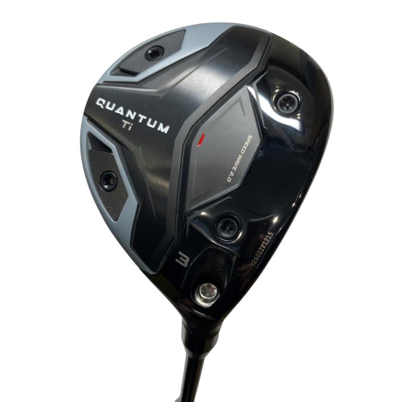 【中古】 キャロウェイ QUANTUM Ti 3W フェアウェイウッド FW TENSEI GRAY for CW 60(QUANTUM FW) (フレックスS) メンズ 成人男性用 右利き 右用 B位置づける ゴルフ野球クラブ