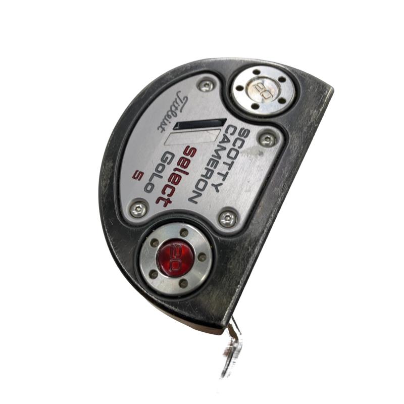 【中古】 タイトリスト SCOTTY CAMERON select GoLo 5 33インチ パター PT スチール (フレックスその他) メンズ 男性用 右利き 右用 Cランク ゴルフクラブ｜ゴルフパートナー 中古クラブ店