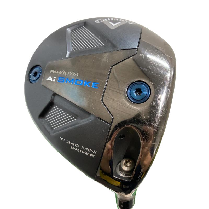 【中古】 キャロウェイ PARADYM Ai SMOKE Ti 340 MINI 13.5° １番ウッド DR 純然たる特注矢がら (フレックスR) メンズ 成人男性用 右利き 右用 C位置づける ゴルフ野球クラブ