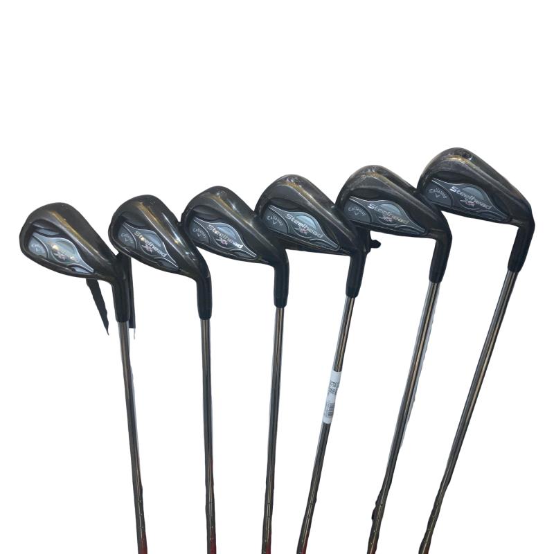 【中古】 キャロウェイ STEELHEAD XR PRO 6S アイアンセット IR NS PRO MODUS3 TOUR120 (フレックスS) メンズ 男性用 右利き 右用 Cランク ゴルフクラブ