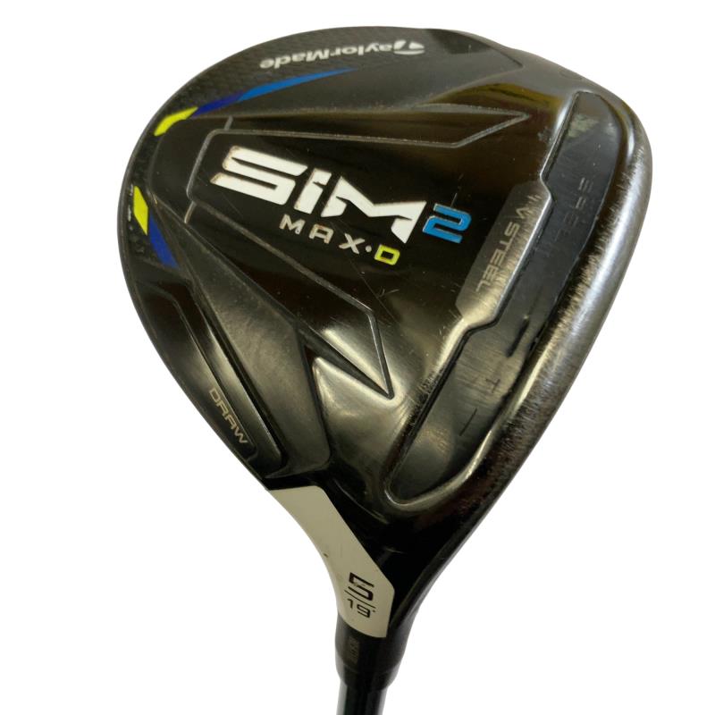 【中古】 テーラーメイド SIM2 MAX-D 5W フェアウェイウッド FW TENSEI BLUE TM50(SIM2 FW) (フレックスS) メンズ 男性用 右利き 右用 Cランク ゴルフクラブ 20,907円