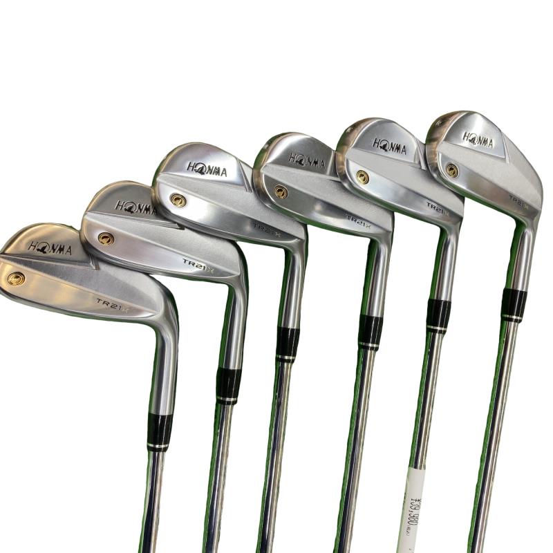 【中古】 本間ゴルフ TOUR WORLD TR21X 7S アイアンセット IR NS PRO 950GH neo (フレックスS) メンズ 男性用 右利き 右用 Bランク ゴルフクラブ