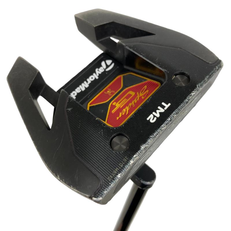 【中古】 テーラーメイド Spider GT BLACK TM2 33インチ パター PT スチール (フレックスその他) メンズ 男性用 右利き 右用 Cランク ゴルフクラブ｜ゴルフパートナー 中古クラブ店