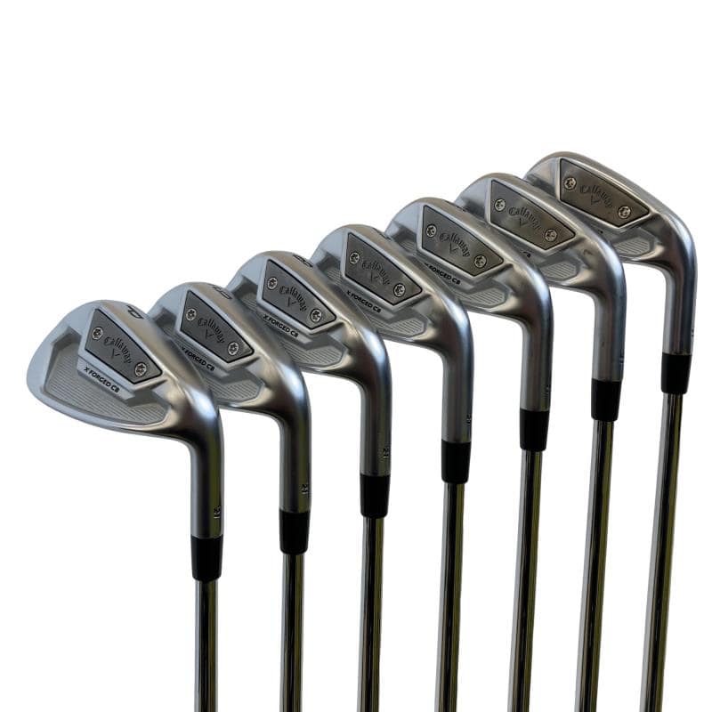 【中古】 キャロウェイ X FORGED CB(2021) 8S アイアン仕掛ける IR NS PRO MODUS3 TOUR120 (フレックスS) メンズ 成人男性用 右利き 右用 C価値づける ゴルフ野球クラブ