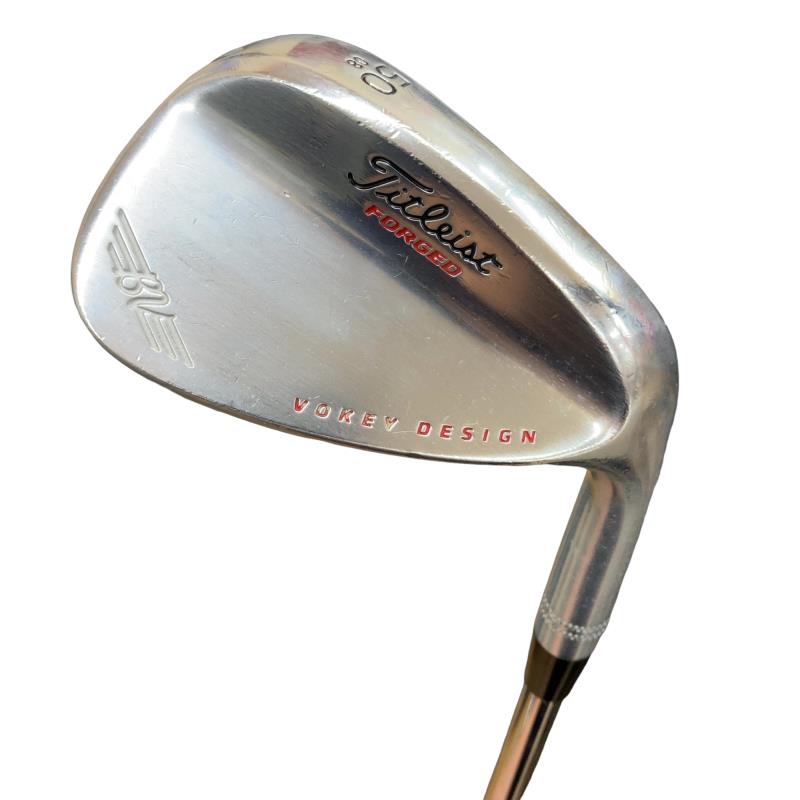 【中古】 タイトリスト VOKEY FORGED 50&deg;/08&deg; ウェッジ WG リシャフト (フレックスその他) メンズ 男性用 右利き 右用 Cランク ゴルフクラブ｜ゴルフパートナー 中古クラブ店 8,497円