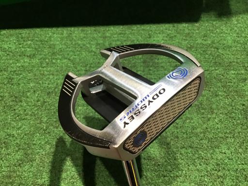 【中古】 オデッセイ WORKS VERSA 2・BALL FANG 34インチ パター PT スチール (フレックスその他) メンズ 男性用 右利き 右用 Cランク ゴルフクラブ