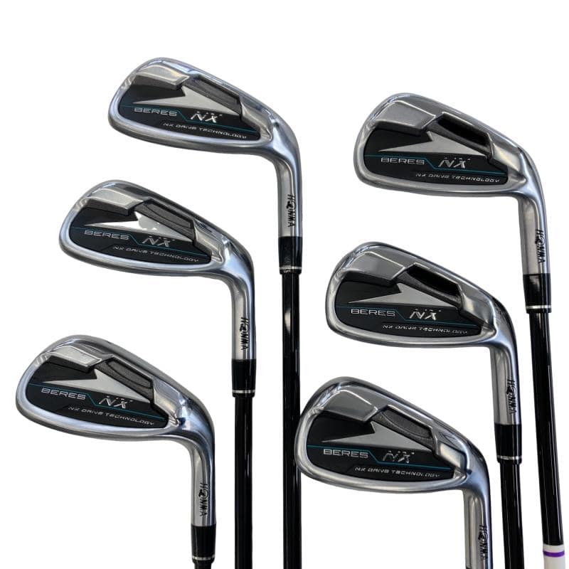 【中古】 本間ゴルフ BERES NX 7S アイアンセット IR VIZARD FOR NX 45(IR) (フレックスSR) メンズ 男性用 右利き 右用 Cランク ゴルフクラブ