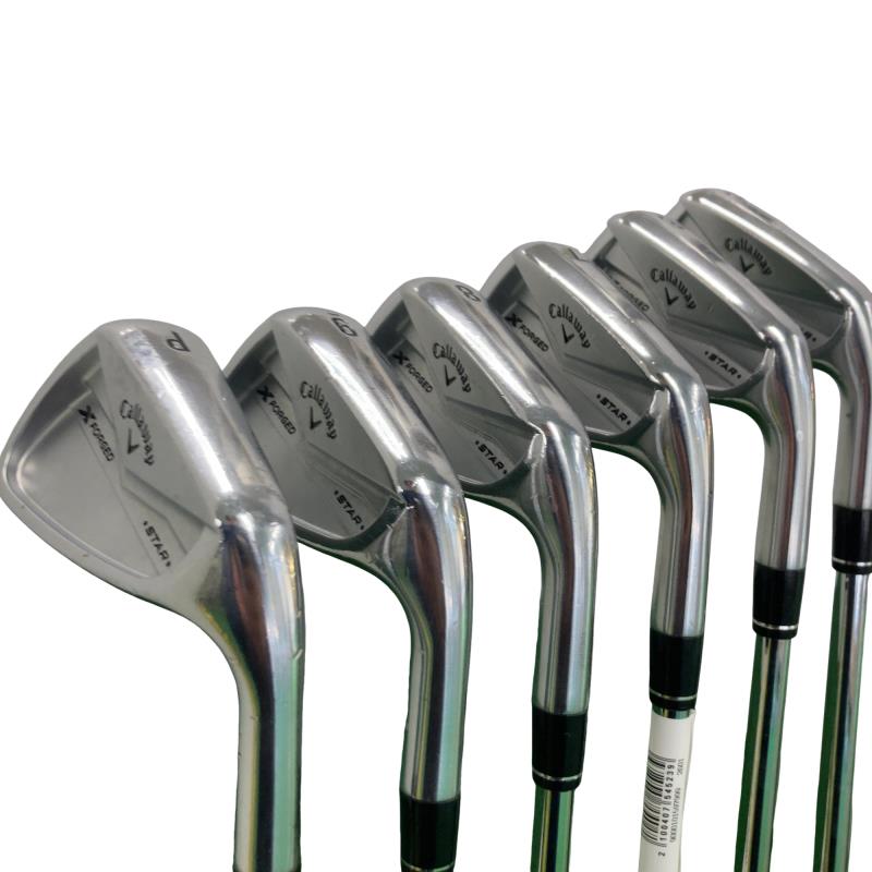 【中古】 キャロウェイ X FORGED STAR(2024) 6S アイアン仕掛ける IR NS PRO 950GH neo (フレックスS) メンズ 成人男性用 右利き 右用 C価値づける ゴルフ野球クラブ