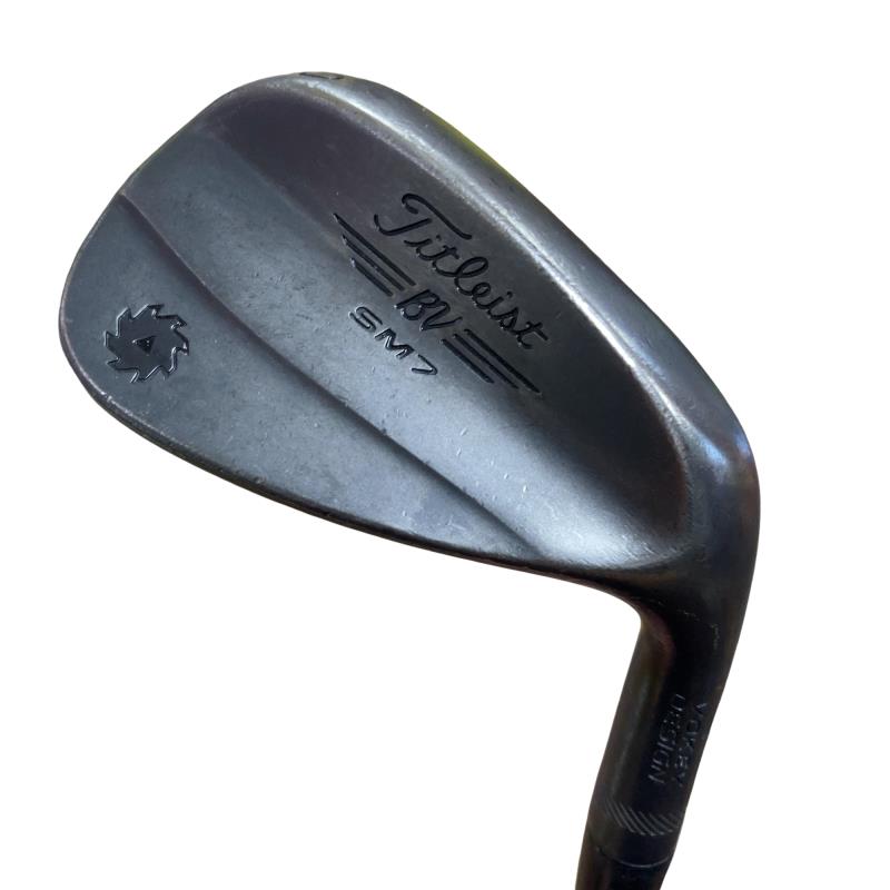 【中古】 タイトリスト VOKEY SPIN MILLED SM7 ジェットブラック 50°/12°F ウェッジ WG Dynamic Gold (フレックスS) メンズ 男性用 右利き 右用 Cランク ゴルフクラブ