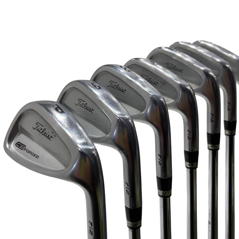 【中古】 タイトリスト Titleist CB 712 8S アイアンセット IR リシャフト (フレックスその他) メンズ 男性用 右利き 右用 Cランク ゴルフクラブ|ゴルフパートナー 中古クラブ店