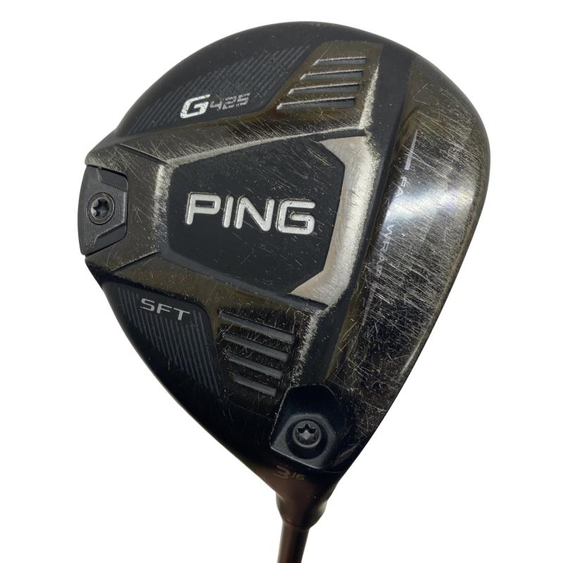 【中古】 ピン G425 SFT 3W(アーコス付き添い人) フェアウェイウッド FW ALTA J CB SLATE(FW) (フレックスSR) メンズ 成人男性用 右利き 右用 C序列付ける ゴルフ野球クラブ
