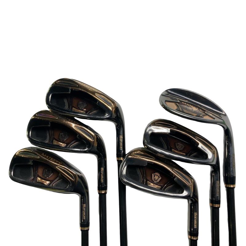 【中古】 マジェスティゴルフ(旧マルマン) MAJESTY Royal-LV 7S アイアンセット IR MAJESTY Royal-LV(アイアン) (フレックスR) メンズ 男性用 右利き 右用 Dランク ゴルフクラブ