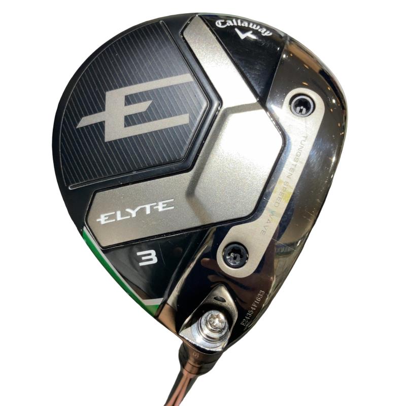 【中古】 キャロウェイ ELYTE X 3W フェアウェイウッド FW VENTUS GREEN 50 for CW(ELYTE FW) (フレックスS) メンズ 成人男性用 右利き 右用 C価値づける ゴルフ野球クラブ