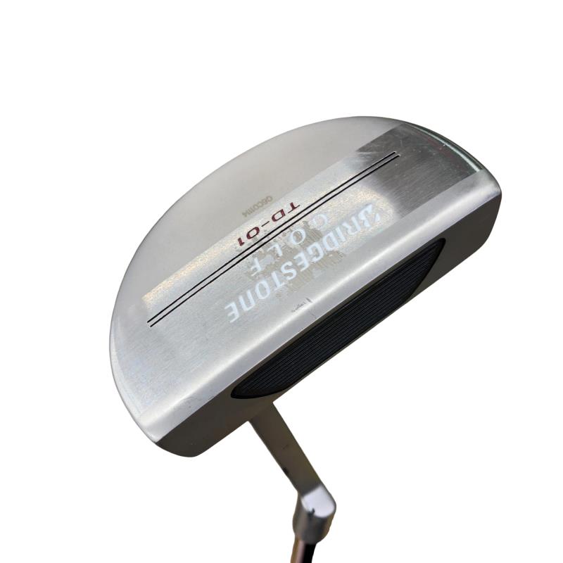 【中古】 ブリヂストン BRIDGESTONE TD-01 34in パター PT スチール写真 (フレックス余分の物) メンズ 成人男性用 右利き 右用 B価値づける ゴルフ野球クラブ