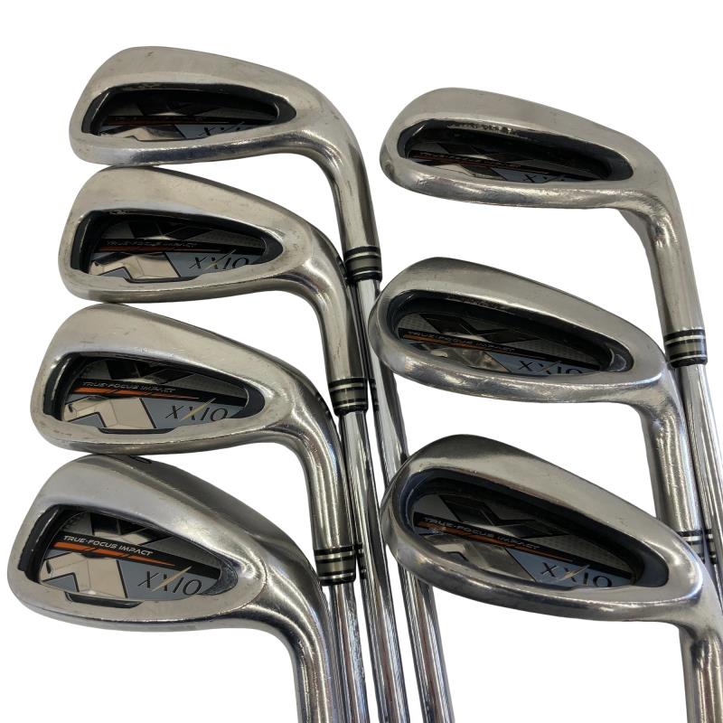 【中古】 ダンロップ XXIO(2018) 8S アイアンセット IR NS PRO 870GH D.S.T for XXIO (フレックスR) メンズ 男性用 右利き 右用 Dランク ゴルフクラブ