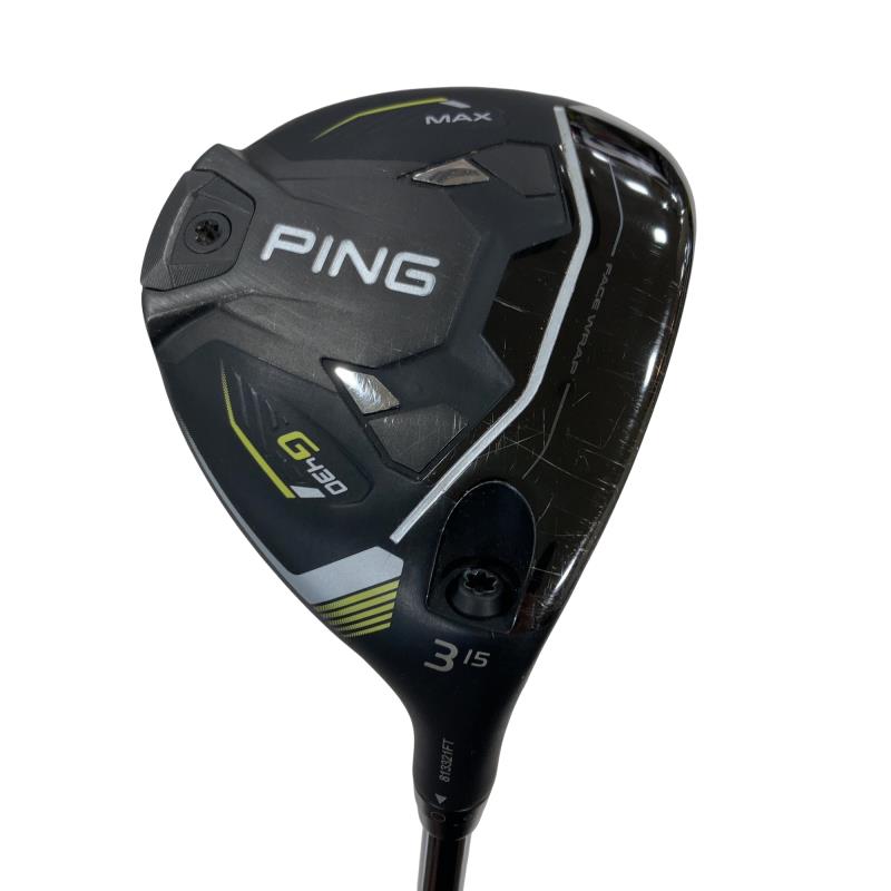 【中古】 ピン G430 MAX 3W フェアウェイウッド FW PING TOUR 2.0 BLACK 75(FW) (フレックスS) メンズ 男性用 右利き 右用 Cランク ゴルフクラブ|ゴルフパートナー 中古クラブ店
