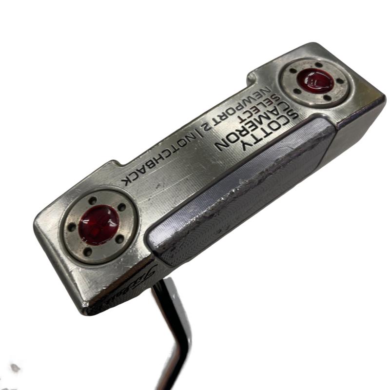 【中古】 タイトリスト SCOTTY CAMERON select NEWPORT 2 NOTCHBACK(2016) 34in パター PT スチール写真 (フレックス余分の物) メンズ 成人男性用 右利き 右用 D位置づける ゴルフ野球クラブ