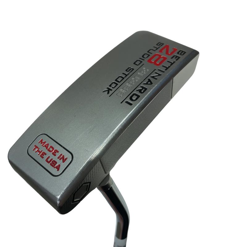 【中古】 ベティナルディ BETTINARDI STUDIO STOCK 28(2021) 33インチ パター PT スチール (フレックスその他) メンズ 男性用 右利き 右用 Cランク ゴルフクラブ|ゴルフパートナー 中古クラブ店