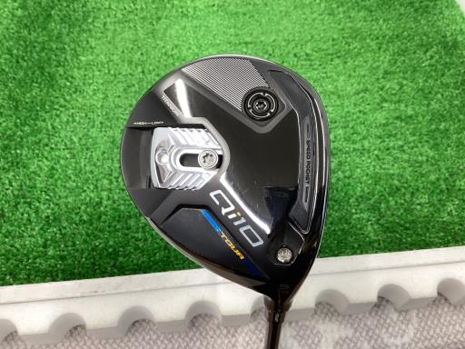 【中古】 テーラーメイド Qi10 TOUR 3W フェアウェイウッド FW Diamana SILVER TM50(Qi10 FW) (フレックスS) メンズ 男性用 右利き 右用 Cランク ゴルフクラブ