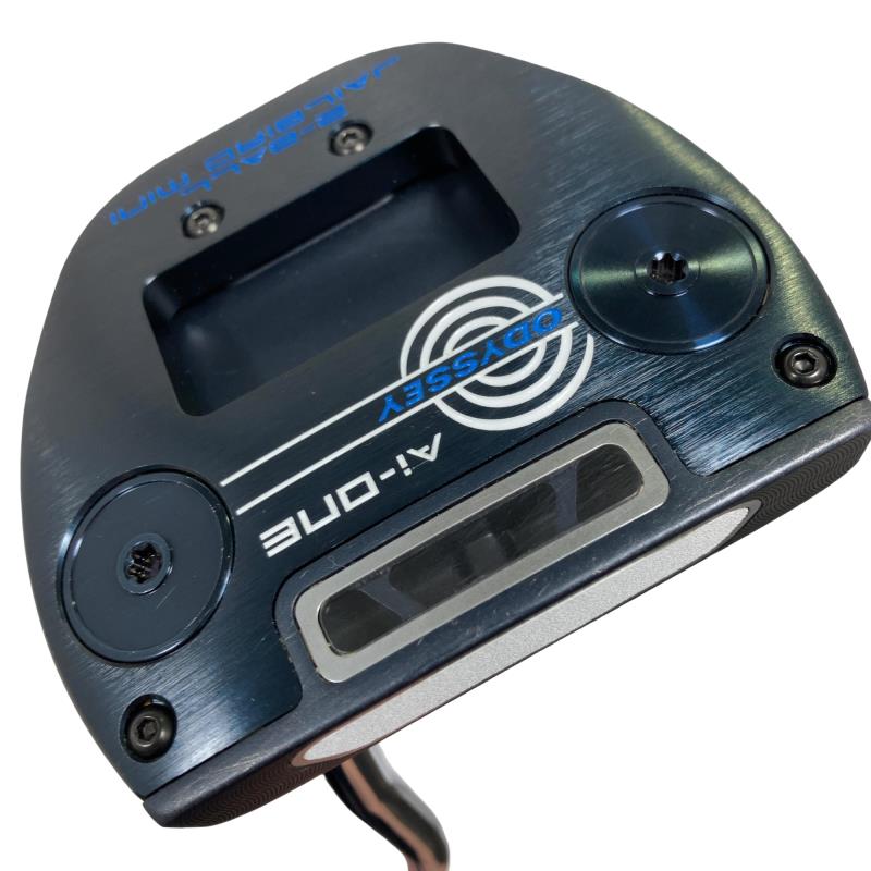 【中古】 オデッセイ Ai-ONE 2-BALL JAILBIRD MINI 34in パター PT STROKE LAB 90 スチール写真 (フレックス余分の物) メンズ 成人男性用 右利き 右用 C価値づける ゴルフ野球クラブ