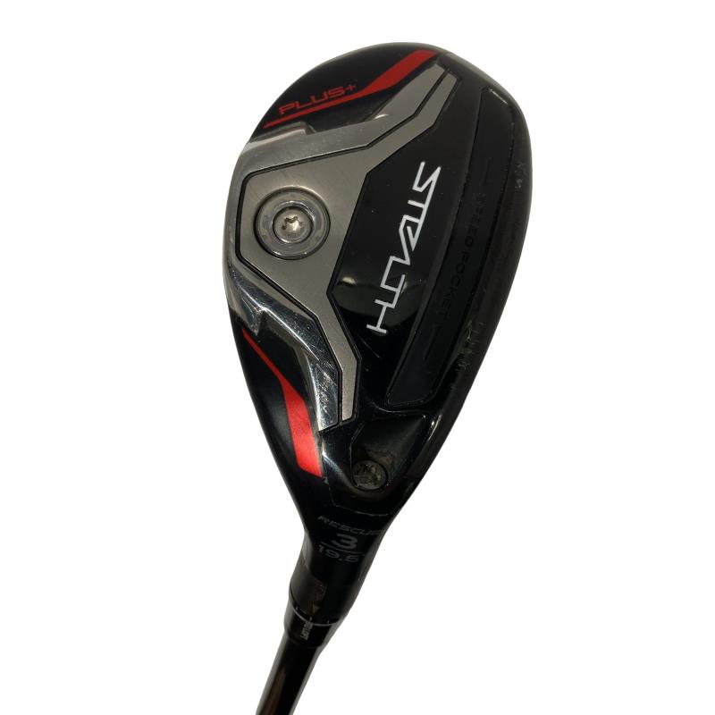 【中古】 テーラーメイド STEALTH PLUS+ U3 ユーティリティ UT TENSEI SILVER TM70(STEALTH UT) (フレックスS) メンズ 男性用 右利き 右用 Cランク ゴルフクラブ