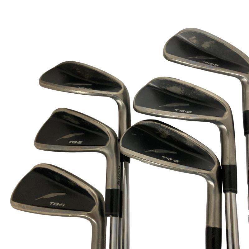 【中古】 フォーティーン 肺結核-5 FORGED 点火装置黒いこと 6S アイアン仕掛ける IR 完全無欠特注立て坑 (フレックスX) メンズ 成人男性用 右利き 右用 C価値づける ゴルフ野球クラブ