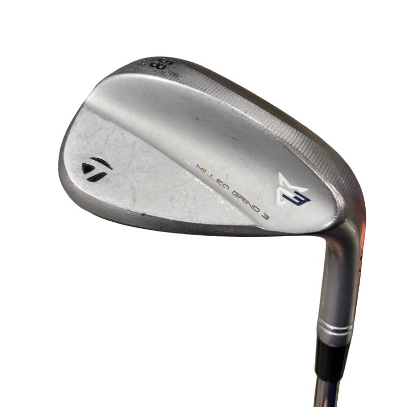 【中古】 仕立て屋お手伝いさん Taylor Made MILLED GRIND 3 58°/08° ウェッジ WG Dynamic Gold (フレックスS) メンズ 成人男性用 右利き 右用 C位置づける ゴルフ野球クラブ