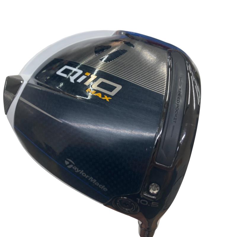 【中古】 テーラーメイド Qi10 MAX LITE 10.5° ドライバー DR SPEEDER NX BLUE for TM (フレックスR) メンズ 男性用 右利き 右用 Cランク ゴルフクラブ