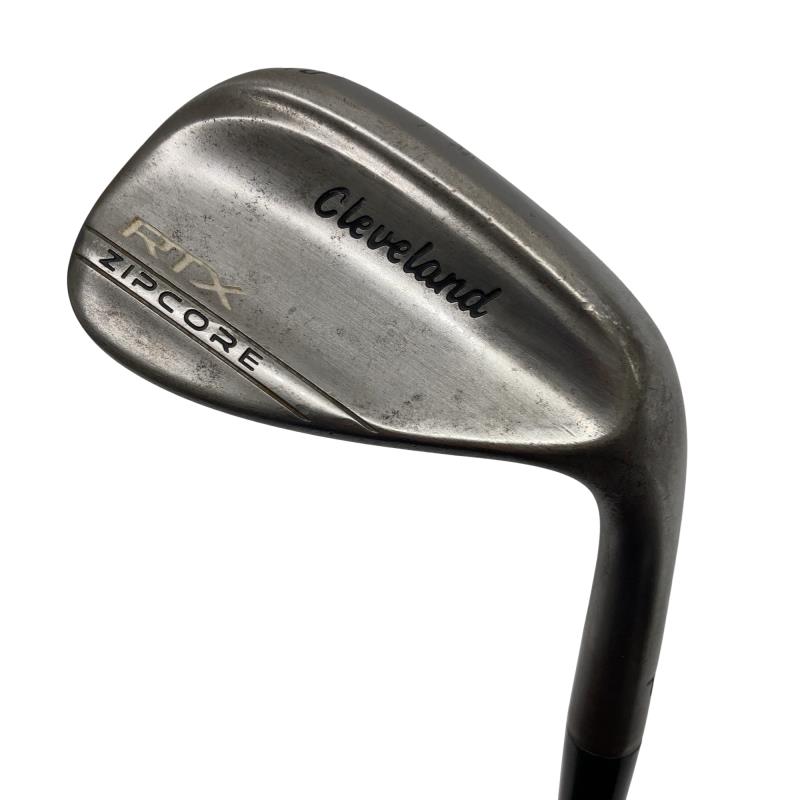 【中古】 クリーブランド Cleveland RTX ZIPCORE ツアーラック(ノーメッキ) 52°/10° MID USA ウェッジ WG リシャフト (フレックスその他) メンズ 男性用 右利き 右用 Dランク ゴルフクラブ