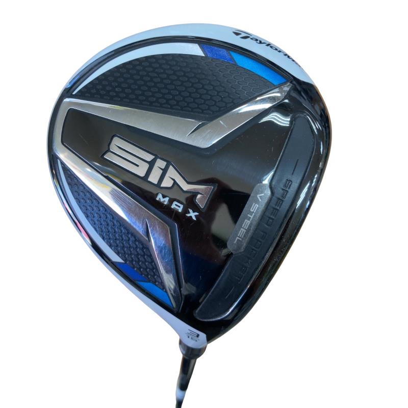 【中古】 仕立て屋お手伝いさん SIM MAX 3W フェアウェイウッド FW 純然たる特注矢がら (フレックスS) メンズ 成人男性用 右利き 右用 C位置づける ゴルフ野球クラブ