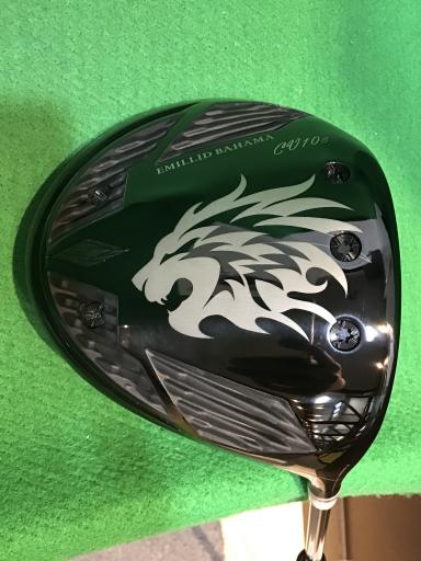 【中古】 エミリッドバハマ EMILLID BAHAMA Carlvinson CV10s ブラック 1W ドライバー DR 純正特注シャフト (フレックスS) メンズ 男性用 右利き 右用 Bランク ゴルフクラブ