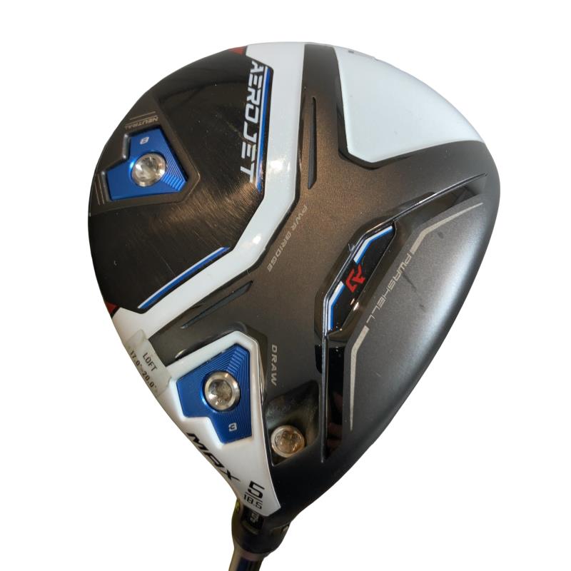 【中古】 コブラ cobra AEROJET MAX 5W フェアウェイウッド FW SPEEDER NX for Cobra(AEROJET FW) (フレックスSR) メンズ 男性用 右利き 右用 Cランク ゴルフクラブ