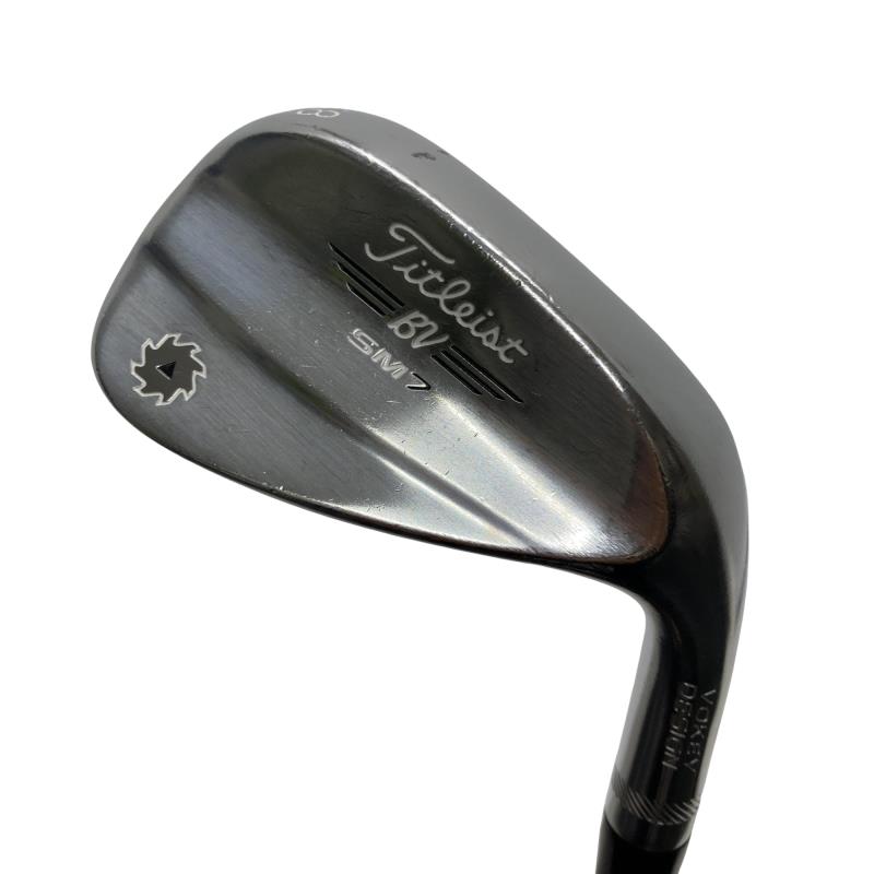【中古】 タイトリスト VOKEY SPIN MILLED SM7 ツアークロム 48°/10°F ウェッジ WG NS PRO MODUS3 TOUR120 (フレックスS) メンズ 男性用 右利き 右用 Cランク ゴルフクラブ