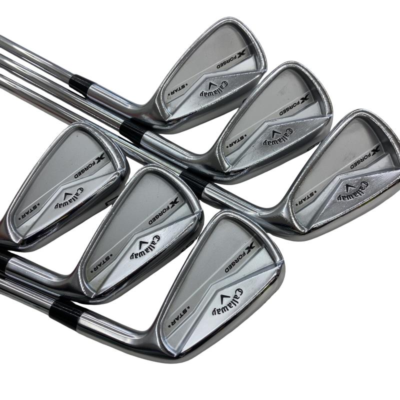 【中古】 キャロウェイ X FORGED STAR(2024) 6S アイアン仕掛ける IR 完全無欠特注立て坑 (フレックスS) メンズ 成人男性用 右利き 右用 C価値づける ゴルフ野球クラブ