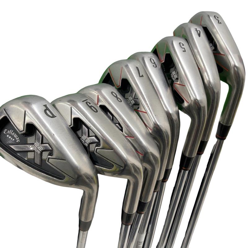 【中古】 キャロウェイ X・22 TOUR 8S アイアンセット IR リシャフト (フレックスその他) メンズ 男性用 右利き 右用 Dランク ゴルフクラブ 16,062円
