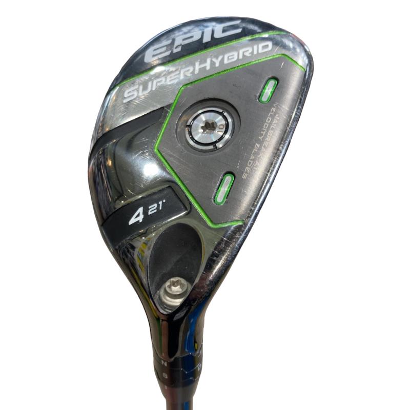 【中古】 キャロウェイ EPIC SUPER HYBRID U4 ありがた味 UT Diamana 55 for CW(2021 EPIC UT) (フレックスR) メンズ 成人男性用 右利き 右用 C位置づける ゴルフ野球クラブ