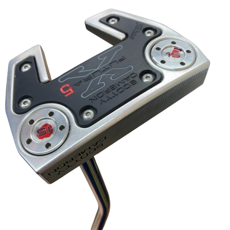 【中古】 タイトリスト SCOTTY CAMERON FUTURA X5 34インチ パター PT スチール (フレックスその他) メンズ 男性用 右利き 右用 Cランク ゴルフクラブ