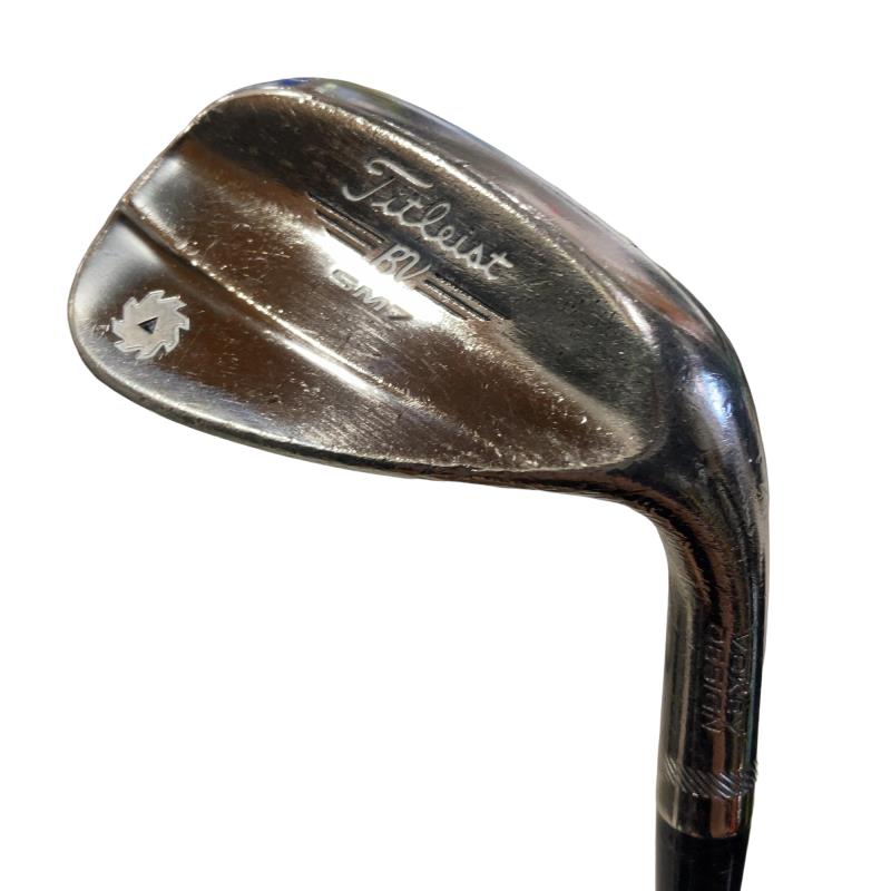 【中古】 タイトリスト VOKEY SPIN MILLED SM7 ブラッシュドスチール 52°/08°F ウェッジ WG Dynamic Gold (フレックスS) メンズ 男性用 右利き 右用 Cランク ゴルフクラブ