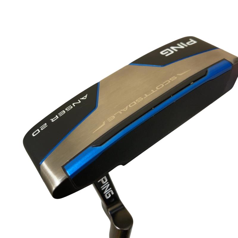 【中古】 ピン Scottsdale ANSER 2D(2025) 34in(SS TOUR 2.0) パター PT スチール写真 (フレックス余分の物) メンズ 成人男性用 右利き 右用 C価値づける ゴルフ野球クラブ