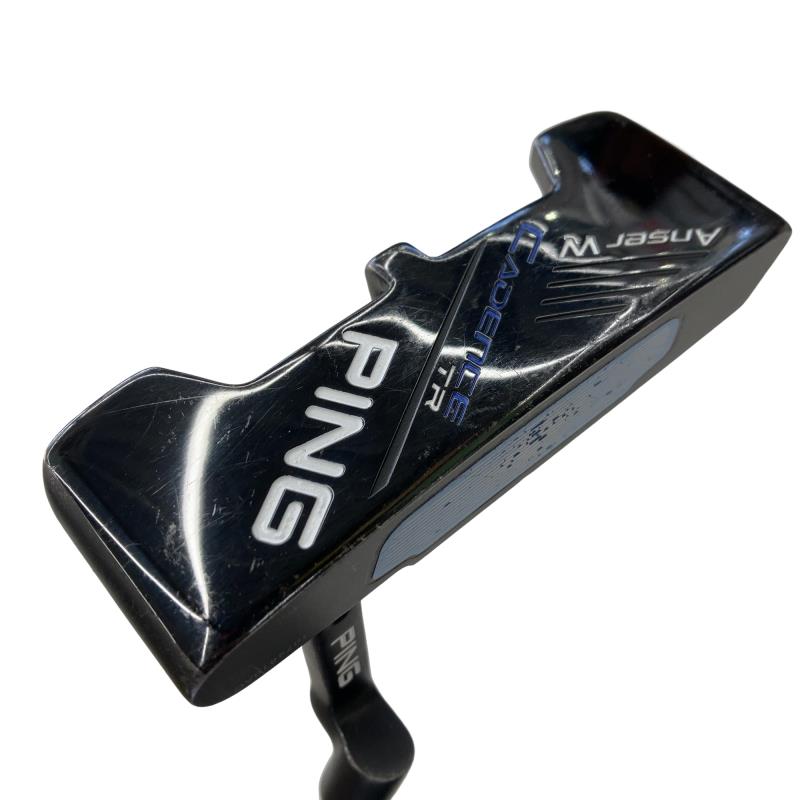 【中古】 ピン CADENCE TR Anser W(青)(長さ調整機能付き) パター PT スチール (フレックスその他) メンズ 男性用 右利き 右用 Cランク ゴルフクラブ